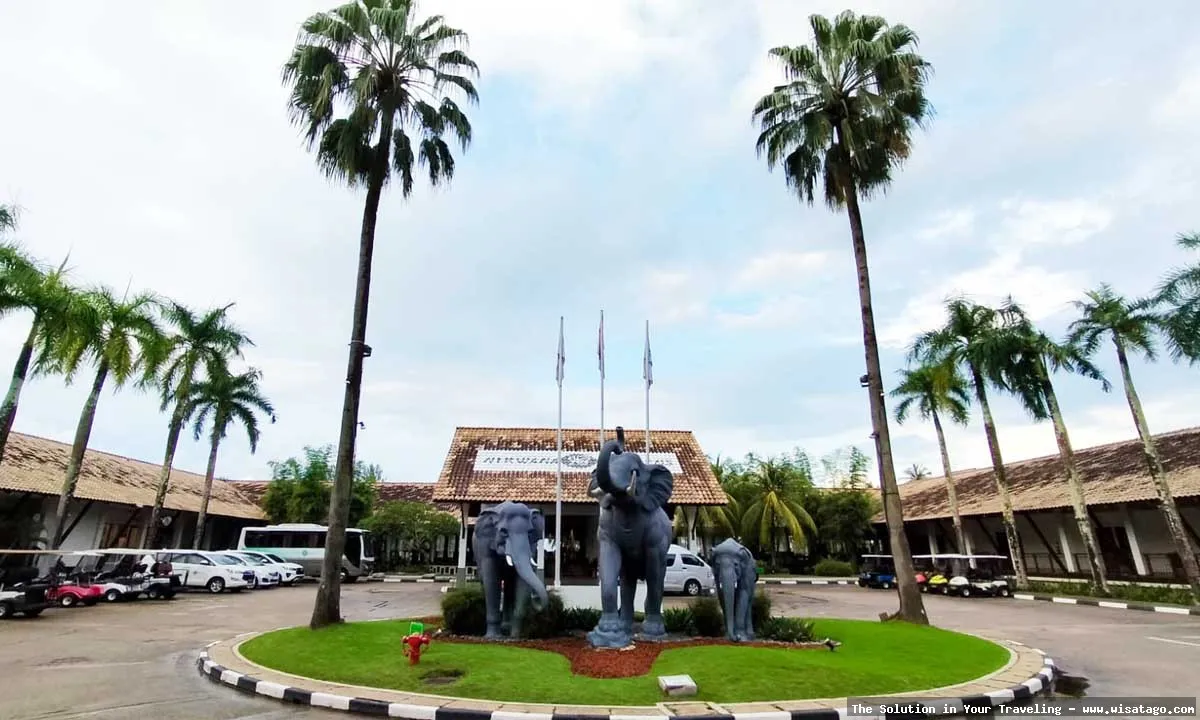 Pantai Nirwana Gardens yang menawan alami