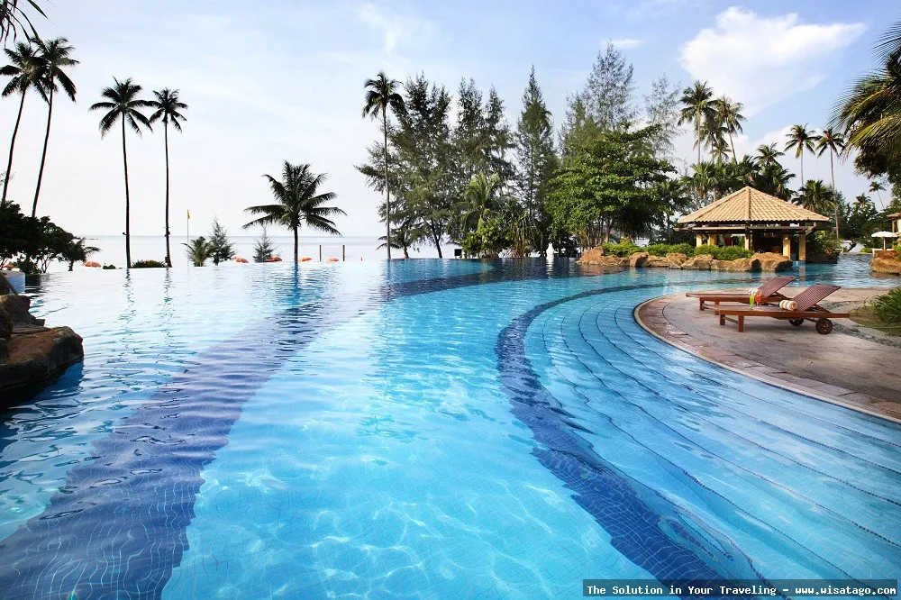 Pantai Nirwana Gardens yang menawan alami