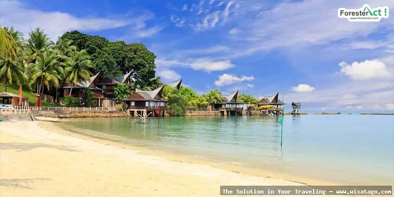Pantai Nongsa, pasir putih menawan