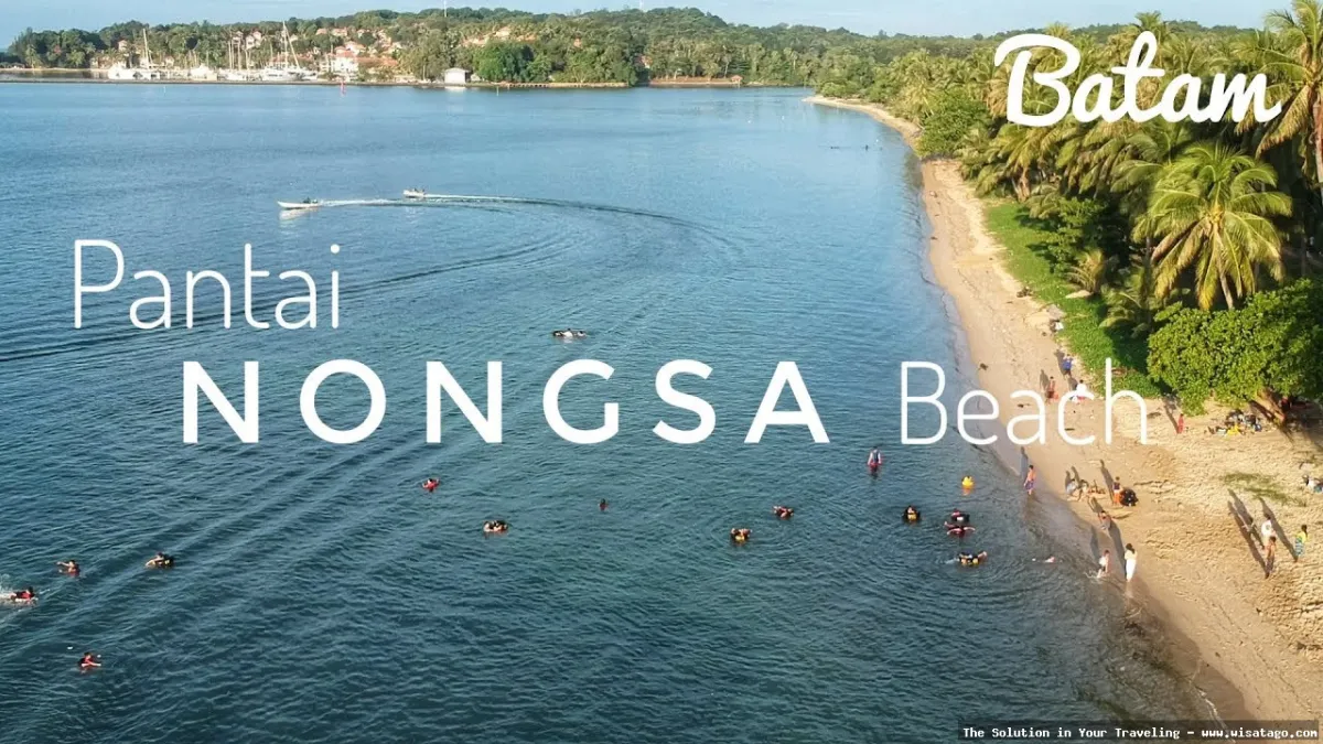 Pantai Nongsa Batam yang menawan