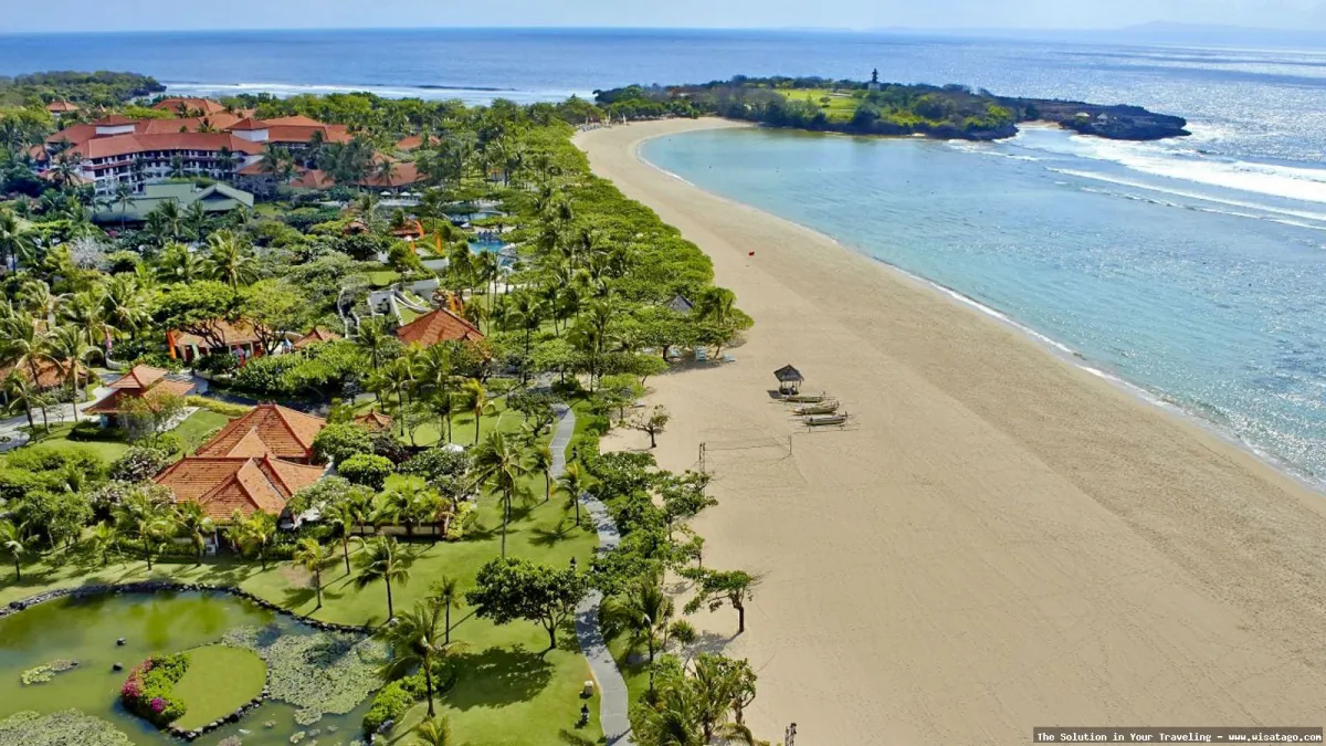 Pantai Nusa Dua, pasir putih eksotis