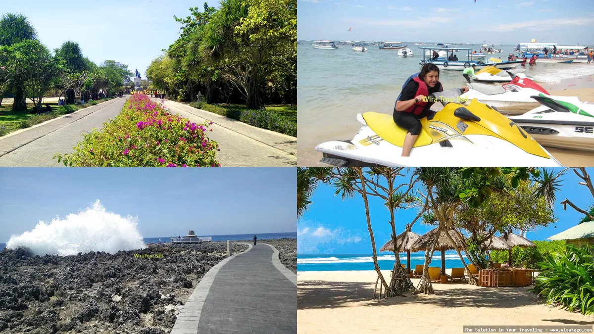 Pantai Nusa Dua, pasir putih memesona