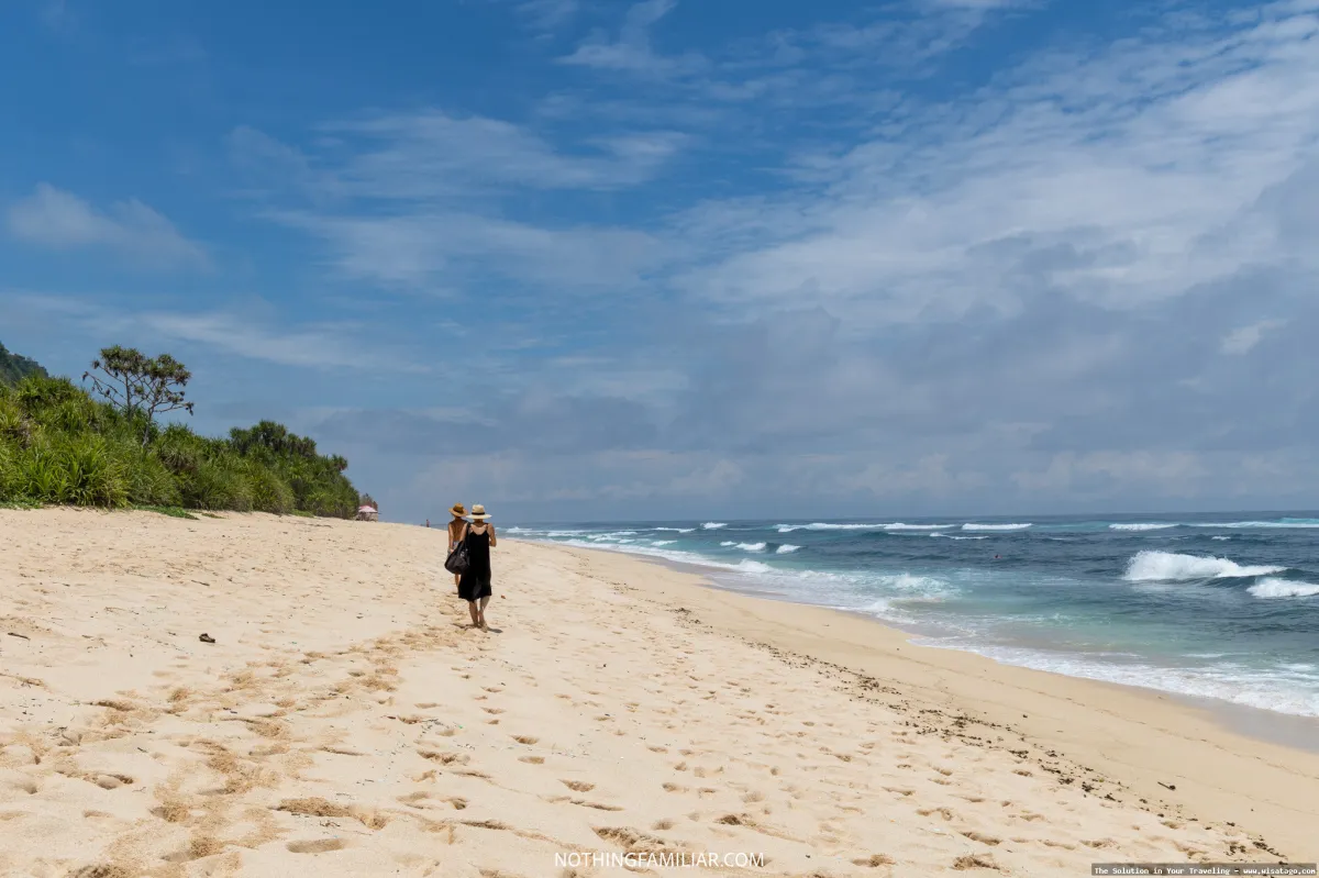 Pantai Nyang Nyang Bali yang tersembunyi