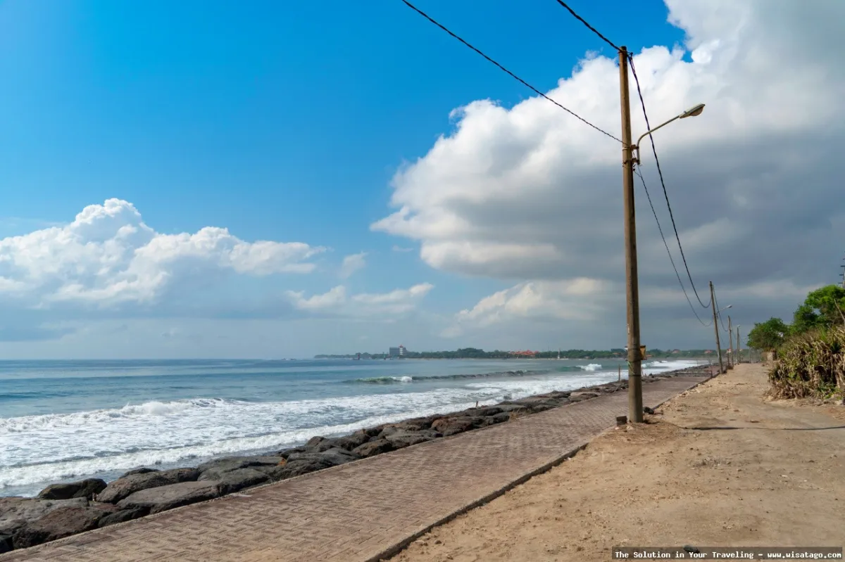 Pantai Padang Galak, pemandangan eksotis