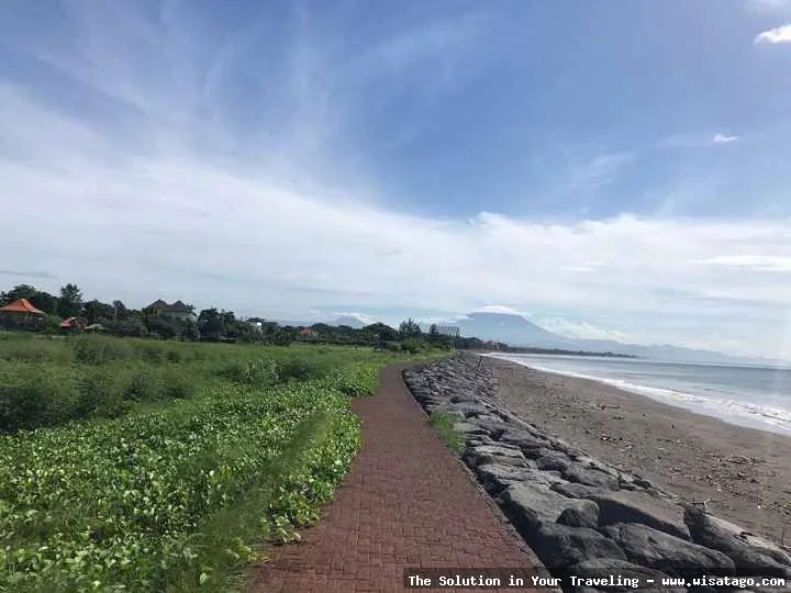 Pantai Padang Galak, pemandangan eksotis.