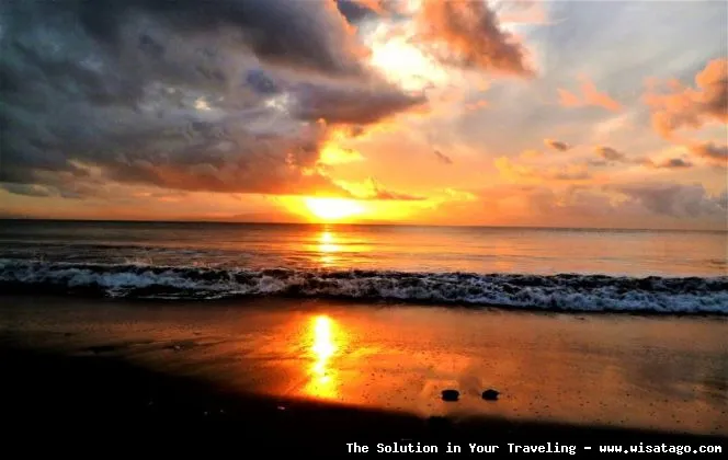 Pantai Padang Galak, panorama menawan.