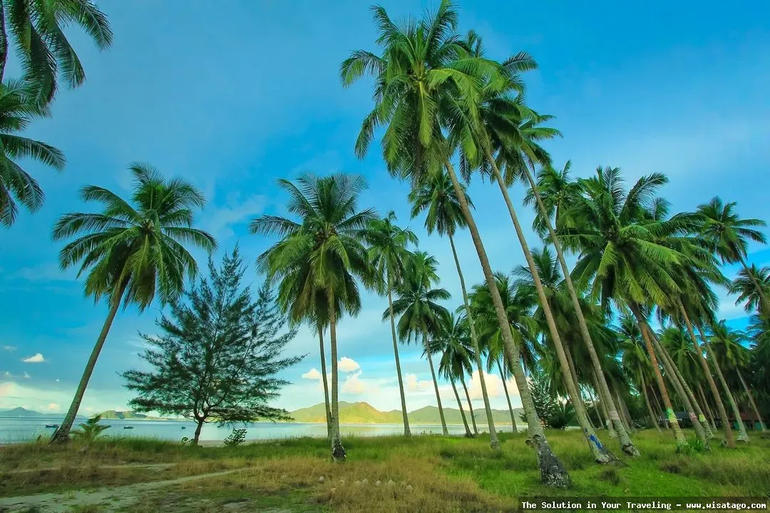 Pantai Padang Melang, pasir putih memukau