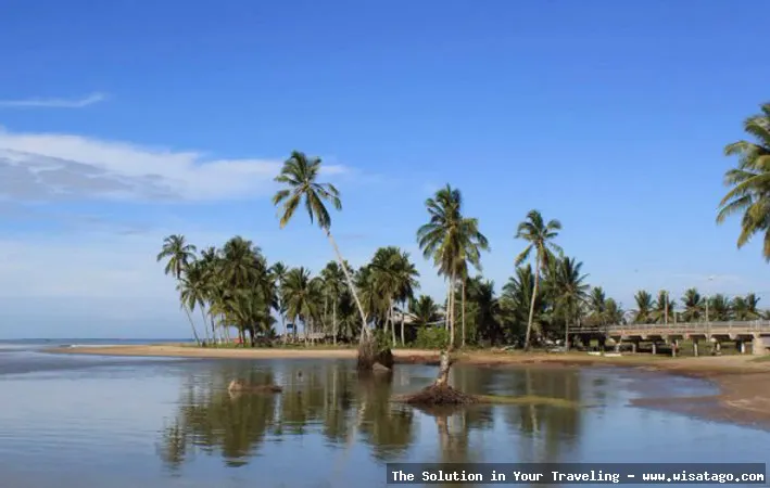 Pantai Pagatan, pesona wisata bahari.