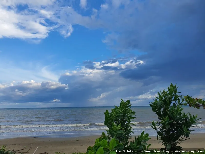 Pantai Pagatan, destinasi wisata populer