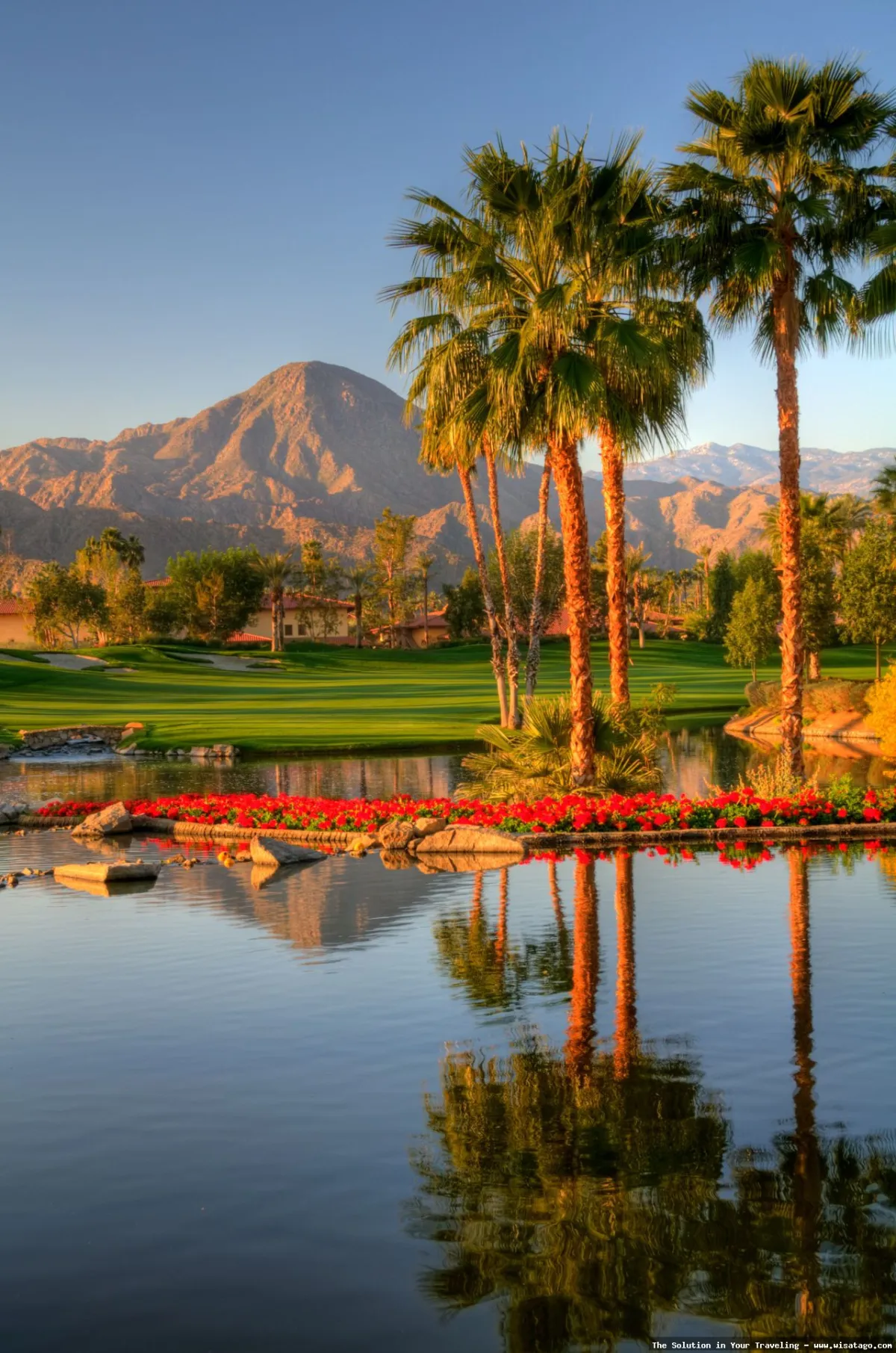 Pantai Palm Springs yang menawan.