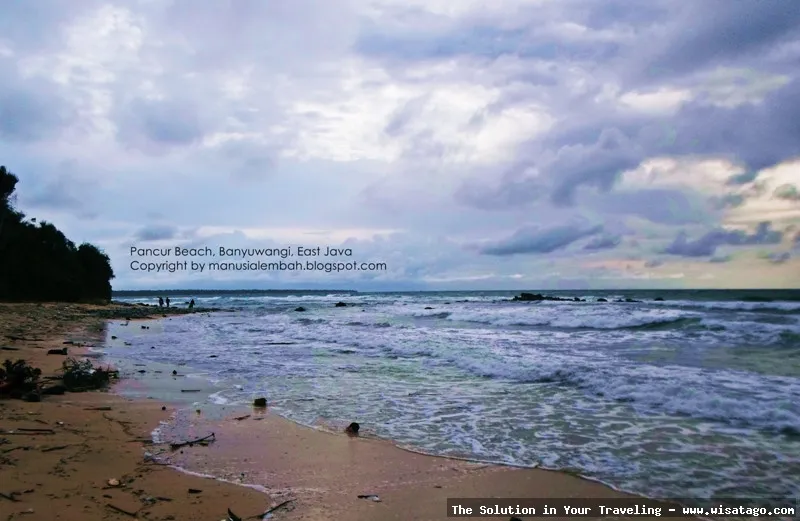 Pantai Pancur, keindahan alam memukau