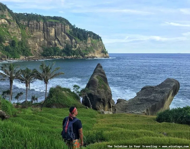 Pantai Pangasan, keindahan alam Kebumen