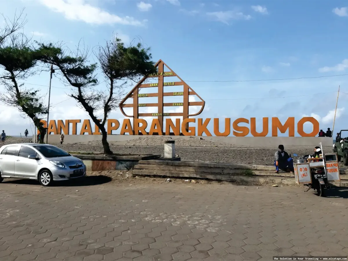 Pantai Parangkusumo Yogyakarta dan pasirnya