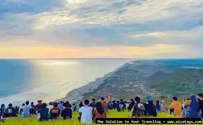Pantai Parangtritis, deburan ombak selatan