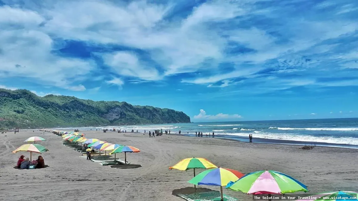 Pantai Parangtritis, ombak selatan yang indah