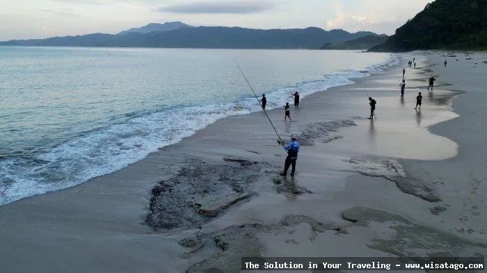 Pantai Pasie Saka, pemandangan indah pesisir.