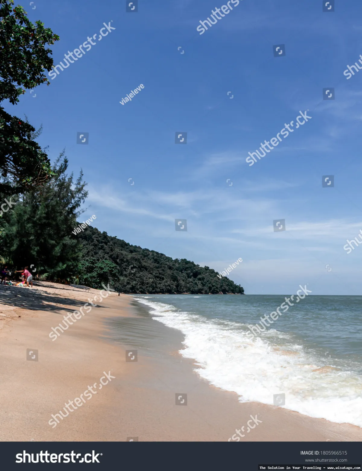 Pantai Pasir Panjang: hamparan pasir eksotis