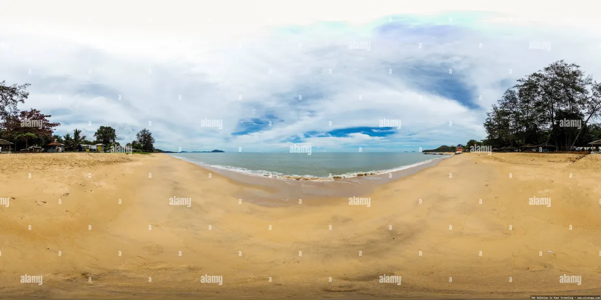 Pantai Pasir Panjang yang indah mempesona