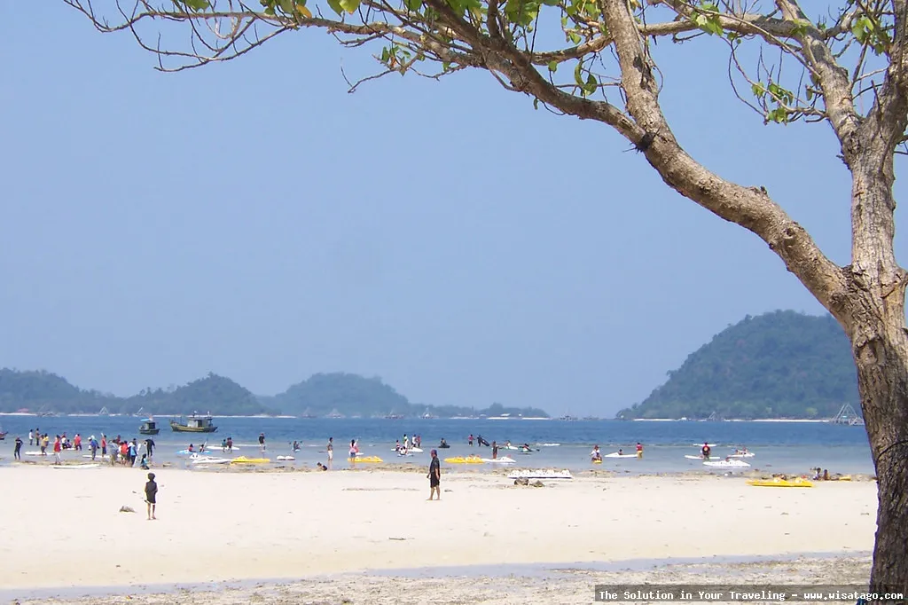 Pantai Pasir Putih yang memukau.