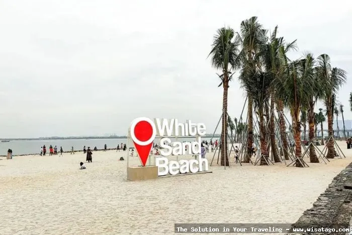 Pantai Pasir Setumpuk, pemandangan menakjubkan