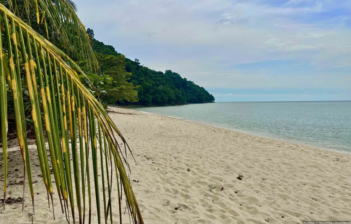 Pantai Pasir Setumpuk, pemandangan alam indah