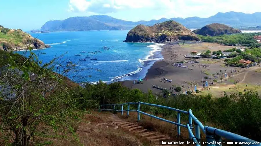 Pantai Payangan, keindahan alam memukau