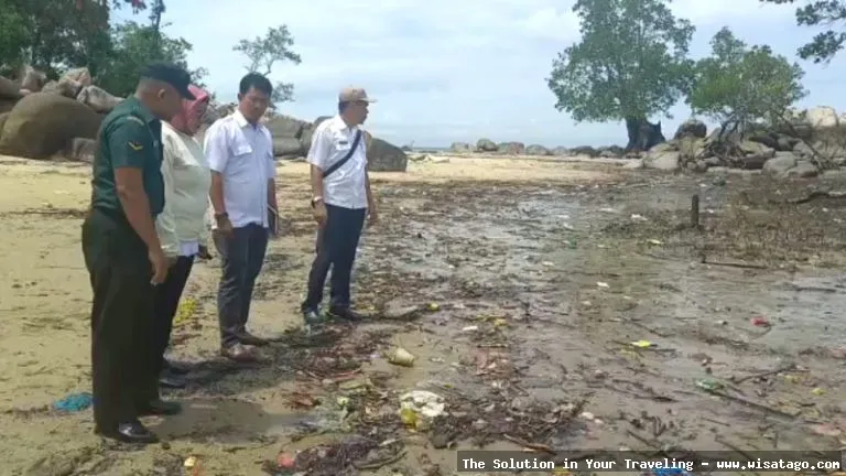 Pantai Pelawan, keindahan alam memukau
