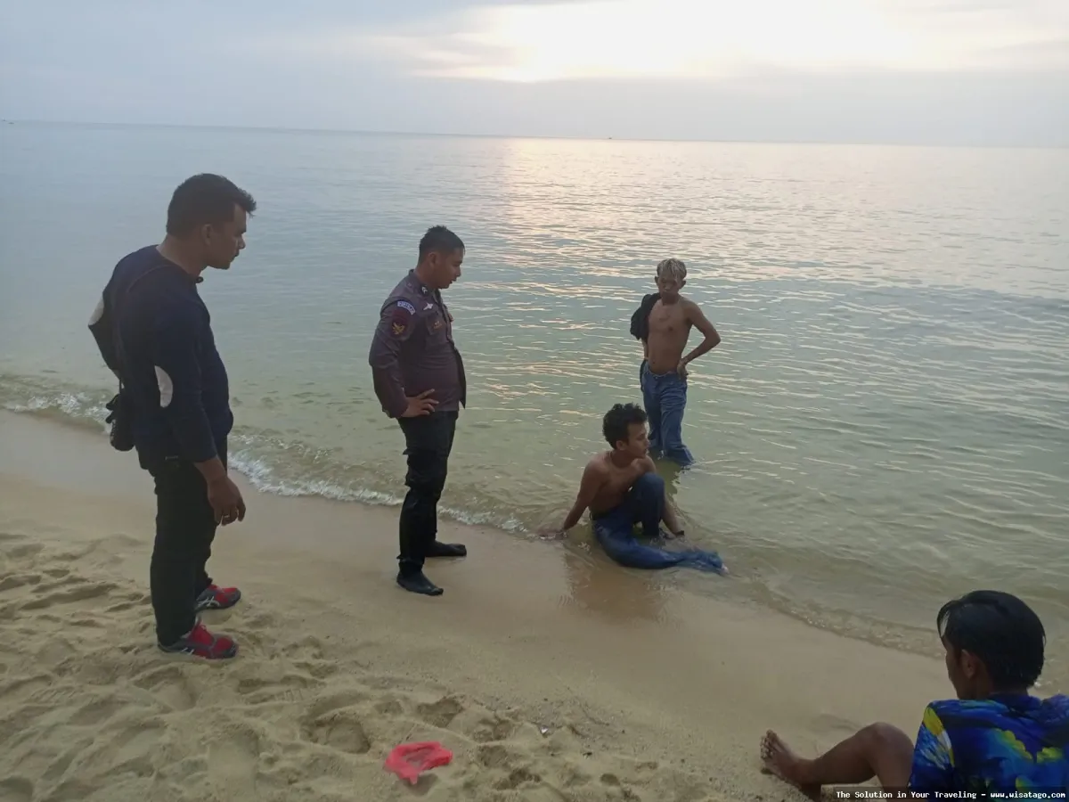 Pantai Pelawan, keindahan pesisir memukau