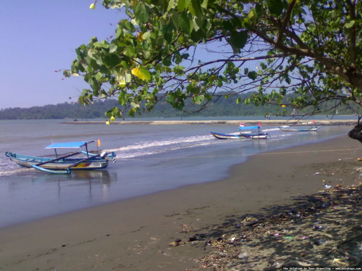 Pantai Penyu, pasir putih yang indah