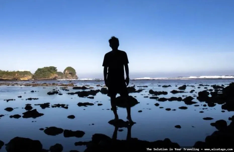 Pantai Penyu, pasir putih menawan