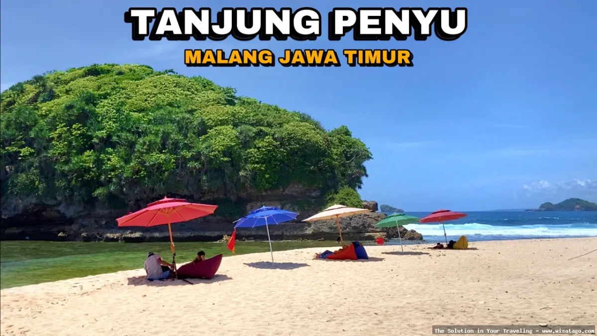 Pantai Penyu, pasir putih menawan