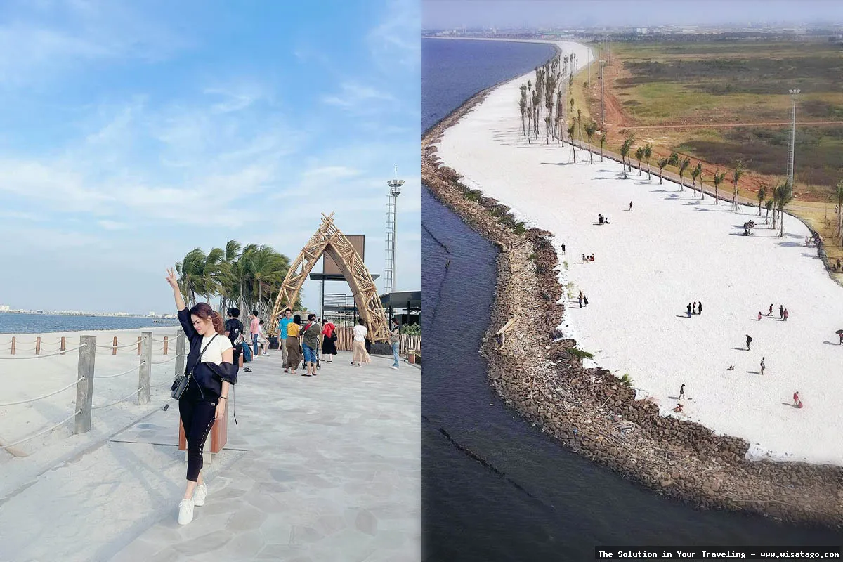 Pantai Pik 2, pasir putih memukau