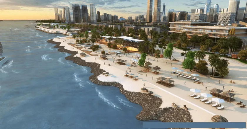 Pantai Pik 2: pasir putih memukau