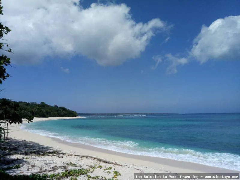 Pantai Plengkung, ombak menantang peselancar.