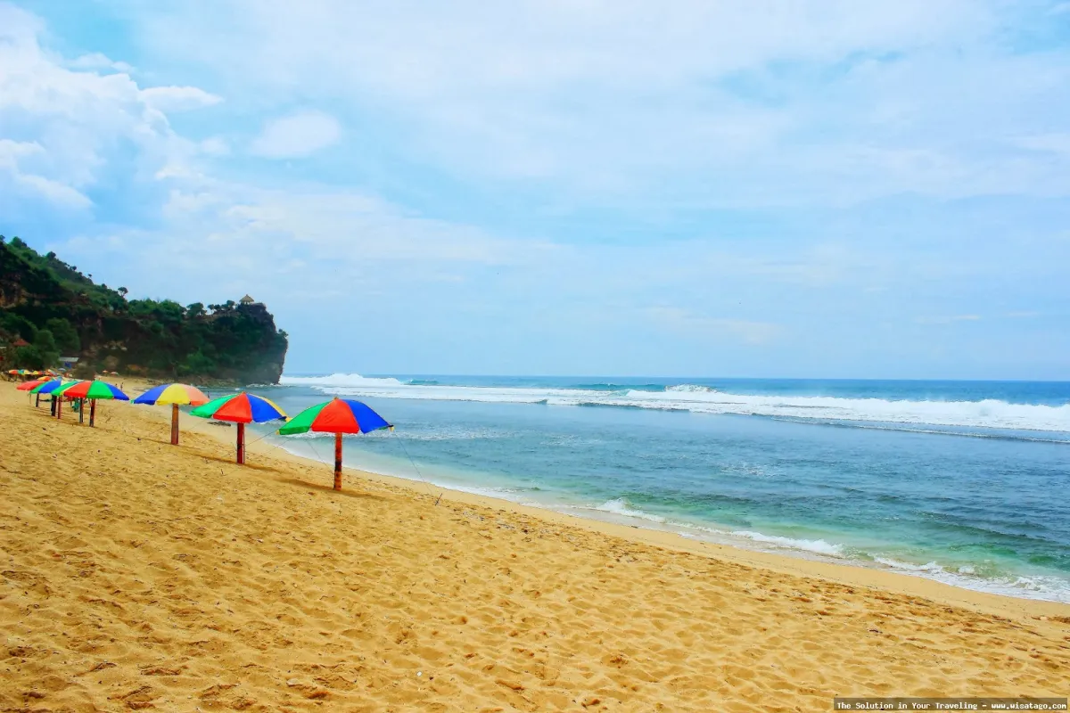Pantai Pok Tunggal Gunungkidul yang indah