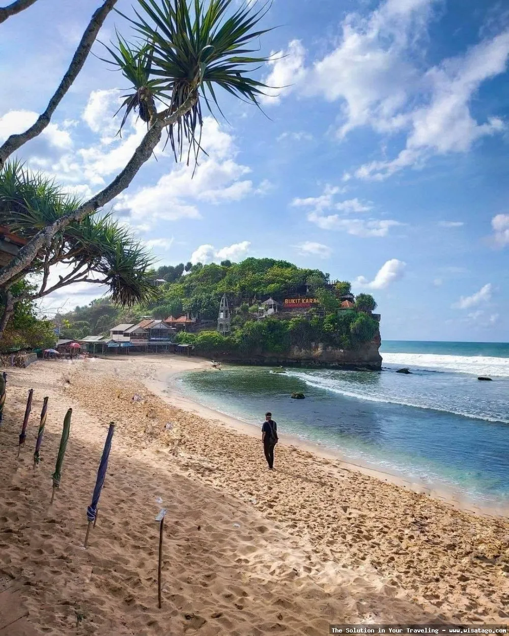 Pantai Pulang Sawal, pasir putih menawan