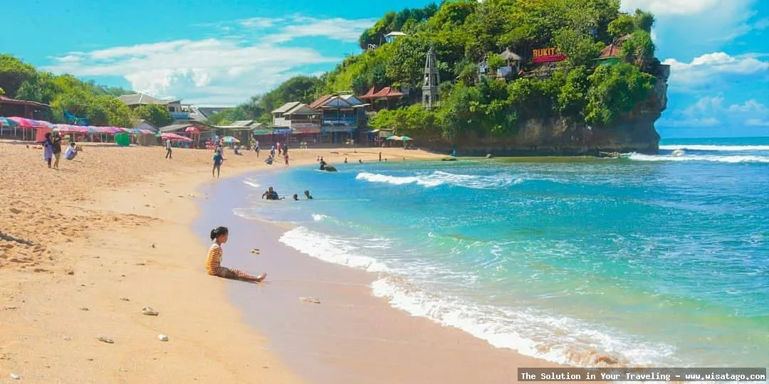 Pantai Pulang Sawal: pasir putih memukau