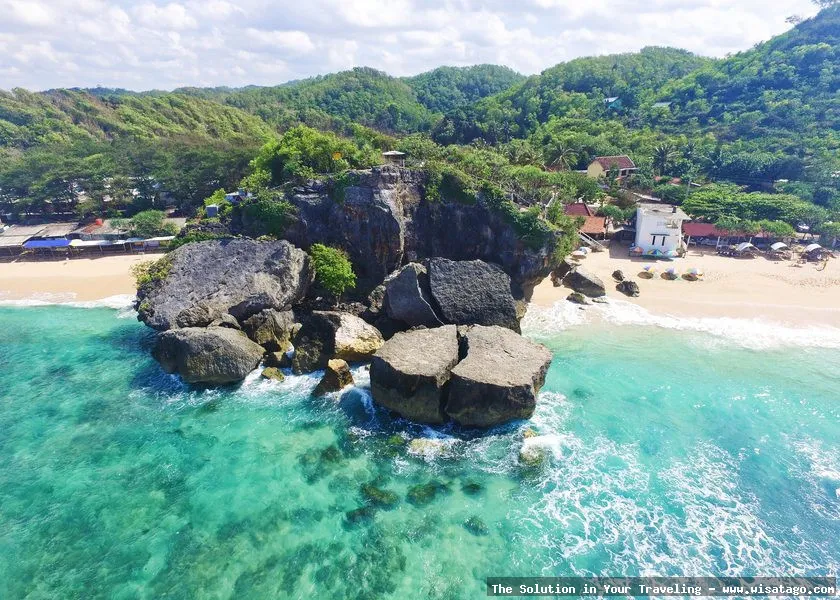 Pantai Pulang Sawal, pesona pasir putih