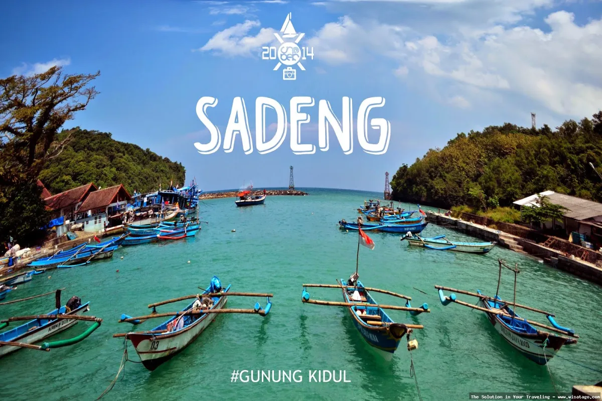 Pantai Sadeng, panorama laut selatan.