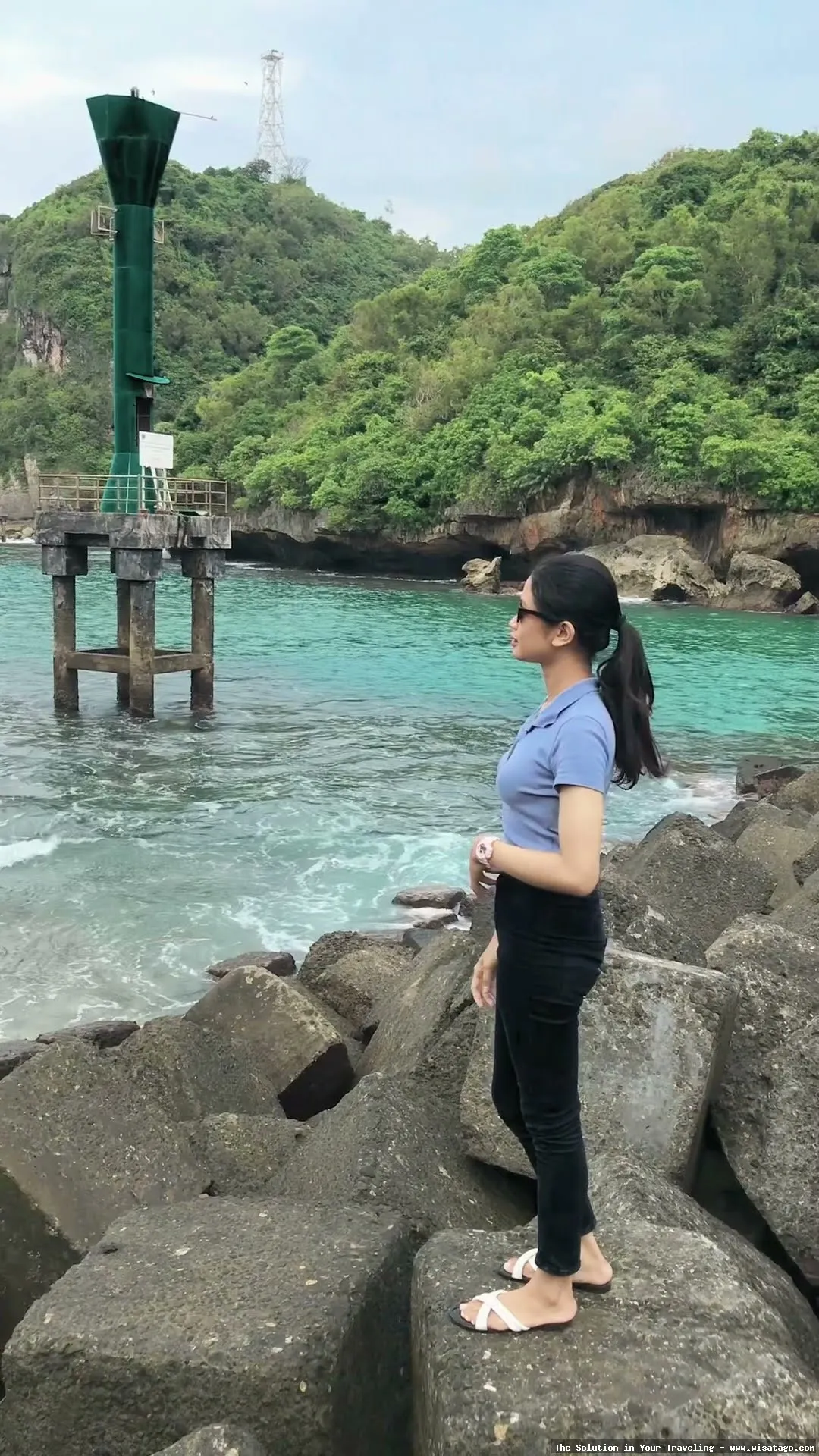 Pantai Sadeng GunungKidul, pemandangan indah pesisir