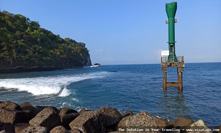 Pantai Sadeng GunungKidul, pemandangan menawan.
