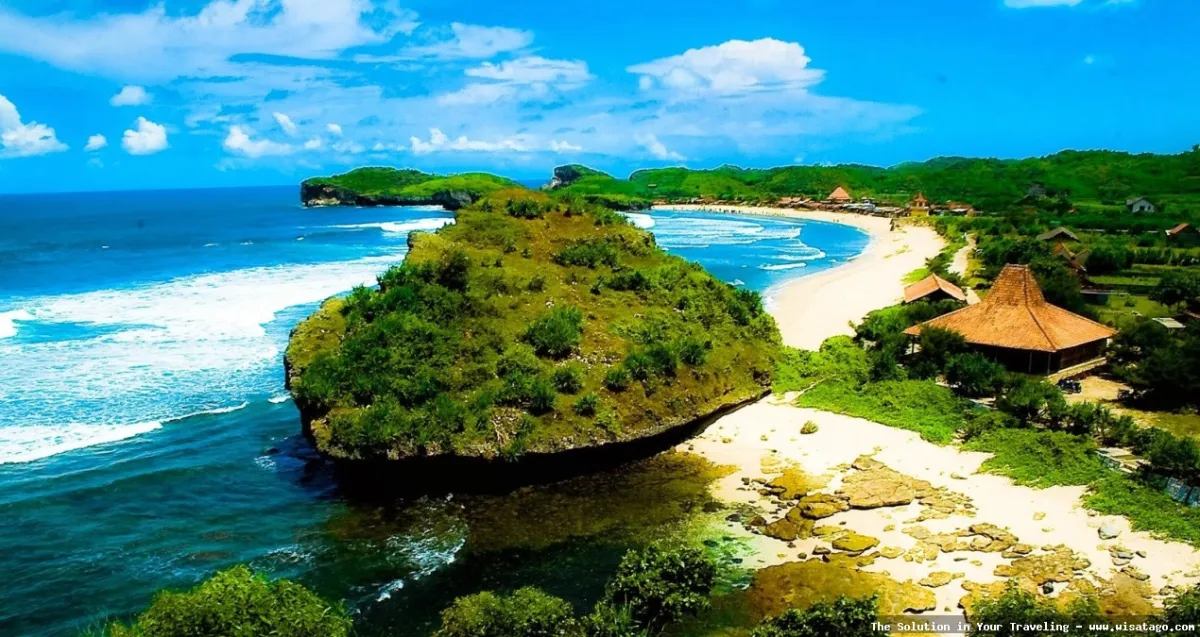 Pantai Sadranan, pasir putih memukau
