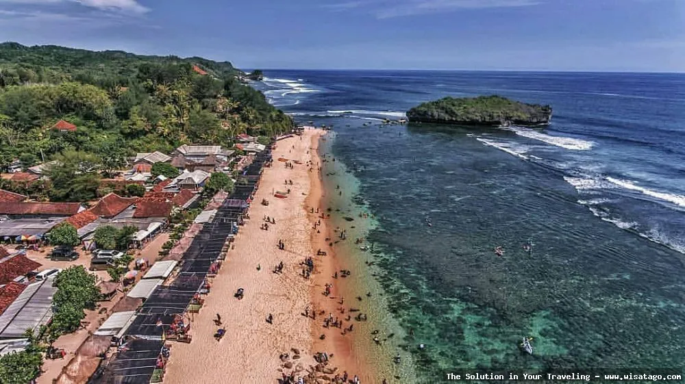 Pantai Sadranan GunungKidul yang menawan