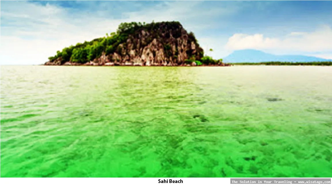 Pantai Sahi: keindahan alam tersembunyi