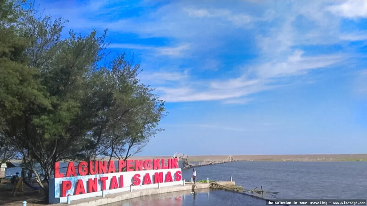 Pantai Samas, pemandangan indah Yogyakarta.