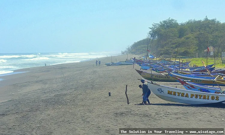 Pantai Samas: hamparan pasir luas