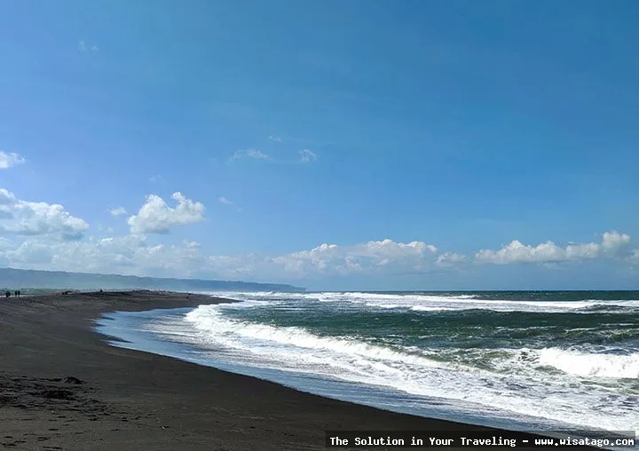 Pantai Samas, pemandangan laut selatan