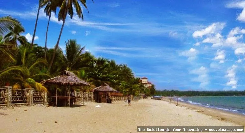 Pantai Sambolo, pemandangan pantai indah