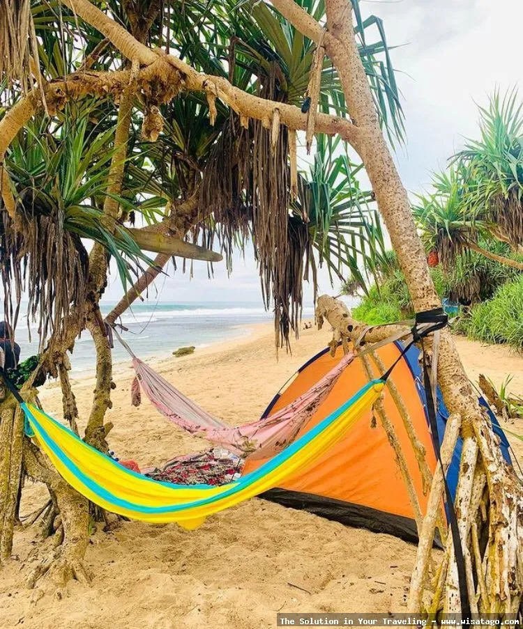 Pantai Sanglen: keindahan tersembunyi Yogyakarta