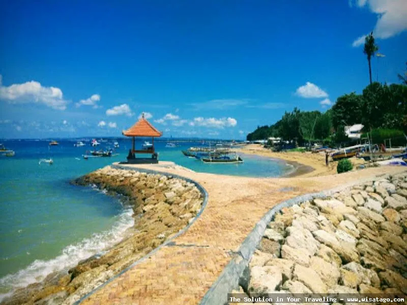 Pantai Sanur: pemandangan matahari terbit indah